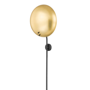 Afton Plug-In Wall Sconce | Hudson Valley Lighting at Lightology Afton Plug-In Wall Sconce