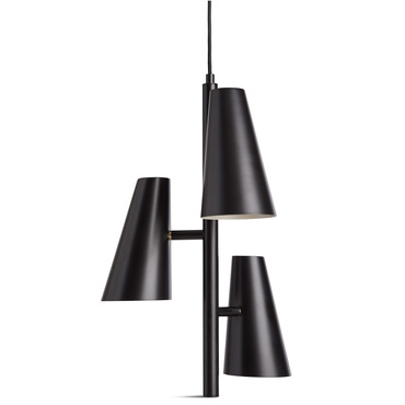 Cono Trio Pendant | Woud Design at Lightology Cono Trio Pendant