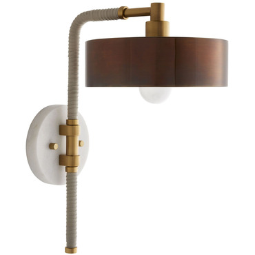 Aaron Wall Sconce | Arteriors Home at Lightology Aaron Wall Sconce
