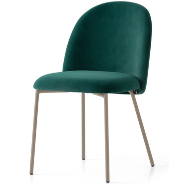 Tuka Tubular Base Chair | Connubia at Lightology Tuka Tubular Base Chair