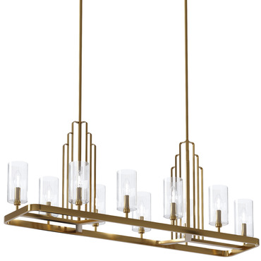 Kimrose Linear Chandelier | Kichler at Lightology Kimrose Linear Chandelier