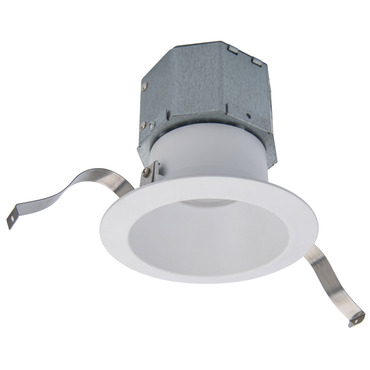 Pop-In 4 inch Round Color-Select New Construction Housing/Trim