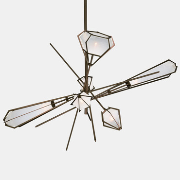 Harlow Large Chandelier | Gabriel Scott at Lightology Harlow Large Chandelier