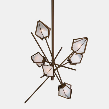 Harlow Small Chandelier | Gabriel Scott at Lightology Harlow Small Chandelier