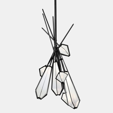 Harlow Dried Flowers Chandelier