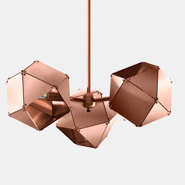 Welles Spoke 3 Light Pendant | Gabriel Scott at Lightology Welles Spoke 3 Light Pendant