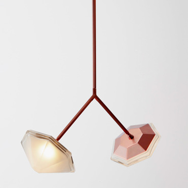 Myriad Wishbone Pendant | Gabriel Scott at Lightology Myriad Wishbone Pendant