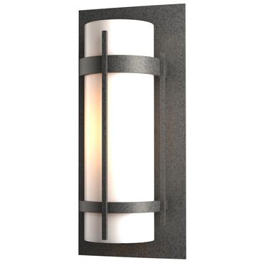 Banded Outdoor Wall Sconce | Hubbardton Forge at Lightology Banded Outdoor Wall Sconce