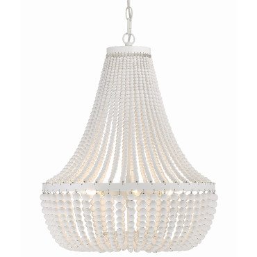 Rylee Wood Chandelier | Crystorama at Lightology Rylee Wood Chandelier