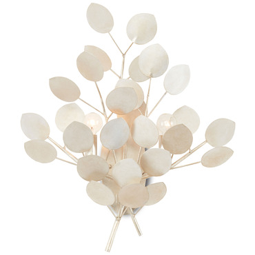 Lunaria Wall Sconce | Currey and Company at Lightology Lunaria Wall Sconce
