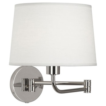 Koleman Swing Arm Wall Sconce | Robert Abbey at Lightology Koleman Swing Arm Wall Sconce