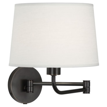 Koleman Swing Arm Wall Sconce | Robert Abbey at Lightology Koleman Swing Arm Wall Sconce