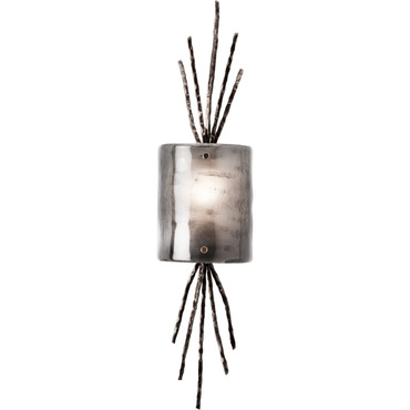 Ironwood Thistle Glass Wall Sconce