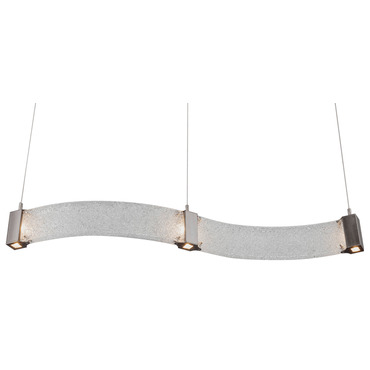 Parallel Curved Linear Pendant | Hammerton Studio at Lightology Parallel Curved Linear Pendant