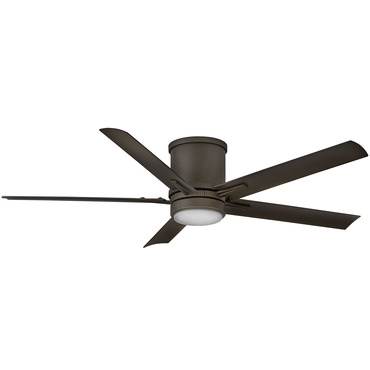 Vail Outdoor Flush Smart Ceiling Fan with Light