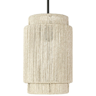 Everly Tall Outdoor Pendant | Palecek at Lightology Everly Tall Outdoor Pendant