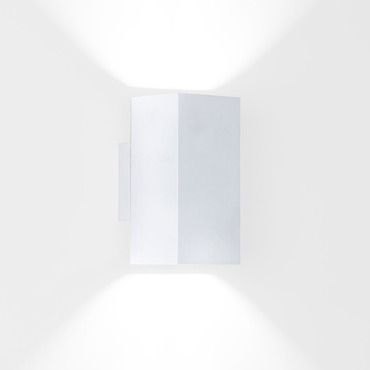 Dau Rectangular LED Up /Down Wall Light | ZANEEN design at Lightology Dau Rectangular LED Up /Down Wall Light