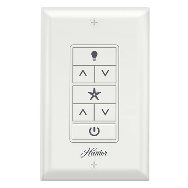 Universal Fan-Light Wall Control | Hunter Fan at Lightology Universal Fan-Light Wall Control