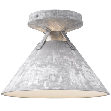 Archer Semi Flush Ceiling Light | Alora at Lightology Archer Semi Flush Ceiling Light