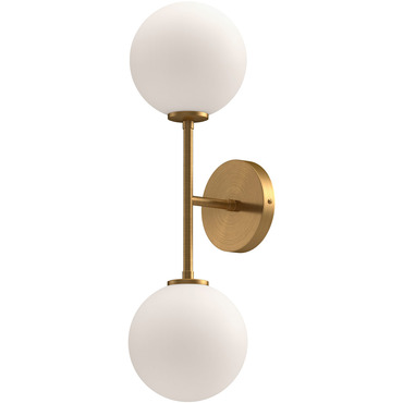 Cassia Double Wall Sconce | Alora at Lightology Cassia Double Wall Sconce