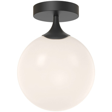 Nouveau Semi Flush Ceiling Light | Alora at Lightology Nouveau Semi Flush Ceiling Light