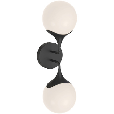 Nouveau Double Wall Sconce | Alora at Lightology Nouveau Double Wall Sconce
