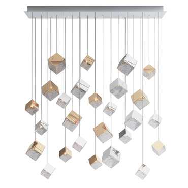 Pyrite Linear Pendant | Bomma at Lightology Pyrite Linear Pendant
