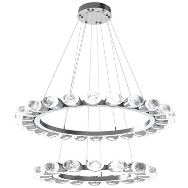 Pebble Tiered Chandelier | Hammerton Studio at Lightology Pebble Tiered Chandelier