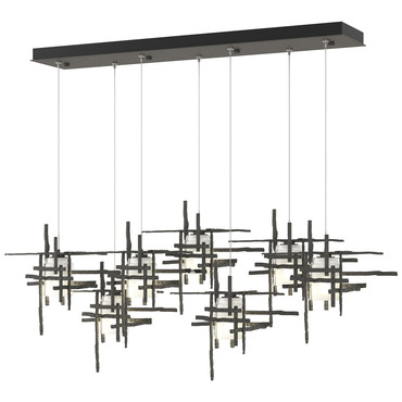 Tura Linear Multi Light Pendant | Hubbardton Forge at Lightology Tura Linear Multi Light Pendant