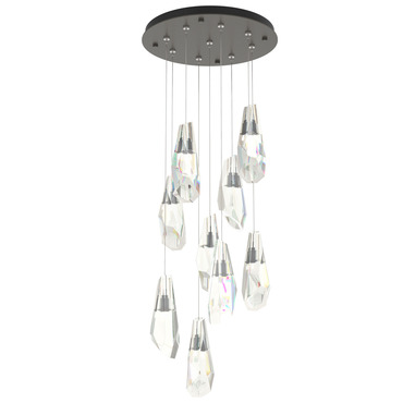 Luma Round Multi Light Pendant | Hubbardton Forge at Lightology Luma Round Multi Light Pendant