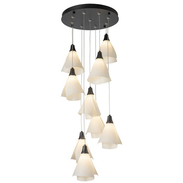 Mobius Round Multi Light Pendant | Hubbardton Forge at Lightology Mobius Round Multi Light Pendant