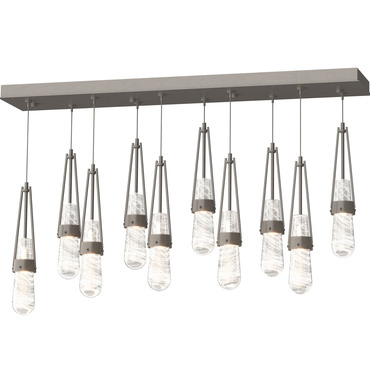Link Linear Multi Light Pendant | Hubbardton Forge at Lightology Link Linear Multi Light Pendant