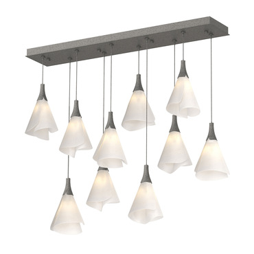 Mobius Linear Multi Light Pendant | Hubbardton Forge at Lightology Mobius Linear Multi Light Pendant