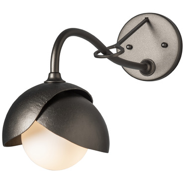 Brooklyn Double Shade Long Arm Wall Sconce