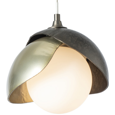 Brooklyn Double Shade Pendant | Hubbardton Forge at Lightology Brooklyn Double Shade Pendant