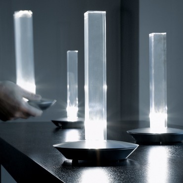 Cand-Led 205 Portable Table Lamp | Oluce Srl at Lightology Cand-Led 205 Portable Table Lamp