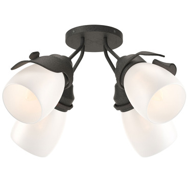 Lapas Semi Flush Ceiling Light | Hubbardton Forge at Lightology Lapas Semi Flush Ceiling Light