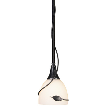 Twining Leaf Mini Pendant | Hubbardton Forge at Lightology Twining Leaf Mini Pendant
