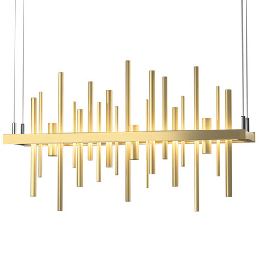 Cityscape Small Linear Pendant | Hubbardton Forge at Lightology Cityscape Small Linear Pendant