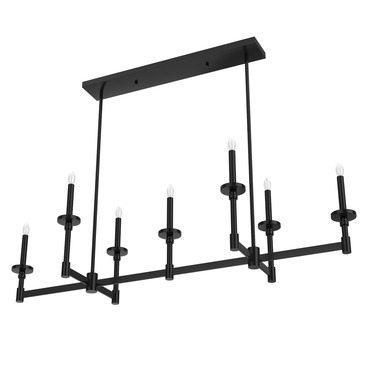 Briargrove Linear Chandelier | Hunter Fan at Lightology Briargrove Linear Chandelier