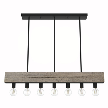 Donelson Linear Chandelier | Hunter Fan at Lightology Donelson Linear Chandelier