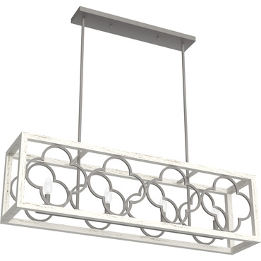 Gablecrest Linear Chandelier | Hunter Fan at Lightology Gablecrest Linear Chandelier