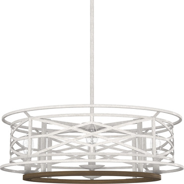 Langwood Chandelier | Hunter Fan at Lightology Langwood Chandelier