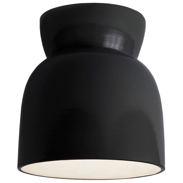 Ceramic Hourglass Outdoor Dark Sky Ceiling Light Fixture