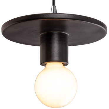 Ceramic Discus Pendant