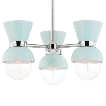 Gillian Semi Flush Ceiling Light | Mitzi at Lightology Gillian Semi Flush Ceiling Light
