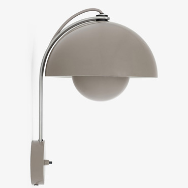Flowerpot VP8 Plug-In Wall Sconce | &Tradition at Lightology Flowerpot VP8 Plug-In Wall Sconce