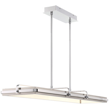 Annilo Linear Chandelier | Eurofase at Lightology Annilo Linear Chandelier