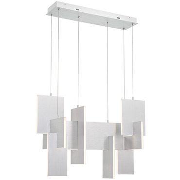 Coburg Linear Chandelier | Eurofase at Lightology Coburg Linear Chandelier