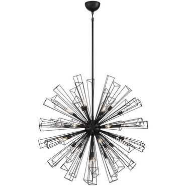 Dendelio Round Chandelier | Eurofase at Lightology Dendelio Round Chandelier